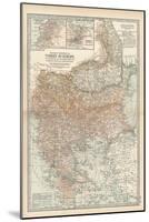 Plate 35. Map of Turkey in Europe-Encyclopaedia Britannica-Mounted Art Print