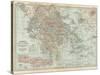 Plate 36. Map of Greece-Encyclopaedia Britannica-Stretched Canvas