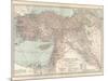 Plate 38. Map of Turkey in Asia. Asia Minor (Anatolia)-Encyclopaedia Britannica-Mounted Art Print