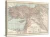 Plate 38. Map of Turkey in Asia. Asia Minor (Anatolia)-Encyclopaedia Britannica-Stretched Canvas