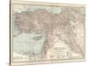 Plate 38. Map of Turkey in Asia. Asia Minor (Anatolia)-Encyclopaedia Britannica-Stretched Canvas