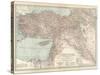 Plate 38. Map of Turkey in Asia. Asia Minor (Anatolia)-Encyclopaedia Britannica-Stretched Canvas