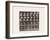 Plate 38.Walking, Opening Parasol, 1885 (Collotype on Paper)-Eadweard Muybridge-Framed Giclee Print