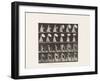 Plate 38.Walking, Opening Parasol, 1885 (Collotype on Paper)-Eadweard Muybridge-Framed Giclee Print