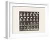 Plate 38.Walking, Opening Parasol, 1885 (Collotype on Paper)-Eadweard Muybridge-Framed Giclee Print