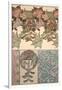 Plate 39 from 'Documents Decoratifs', 1902-Alphonse Mucha-Framed Giclee Print