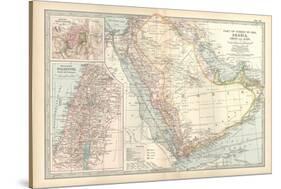 Plate 39. Map of Part of Arabia-Encyclopaedia Britannica-Stretched Canvas