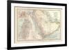 Plate 39. Map of Part of Arabia-Encyclopaedia Britannica-Framed Art Print