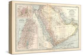 Plate 39. Map of Part of Arabia-Encyclopaedia Britannica-Stretched Canvas