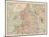 Plate 4. Map of England and Wales-Encyclopaedia Britannica-Mounted Art Print