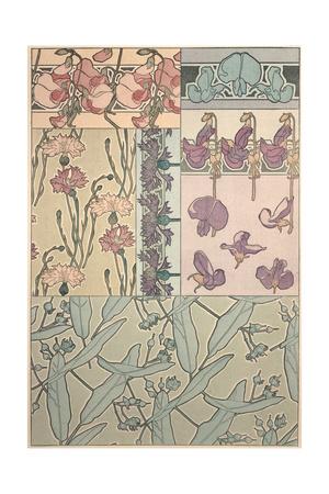 'Plate 41 from 'Documents Decoratifs', 1902' Giclee Print - Alphonse ...