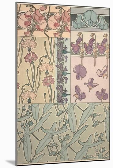 Plate 41 from 'Documents Decoratifs', 1902-Alphonse Mucha-Mounted Giclee Print