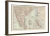 Plate 42. Map of India-Encyclopaedia Britannica-Framed Art Print