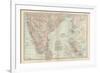 Plate 42. Map of India-Encyclopaedia Britannica-Framed Premium Giclee Print