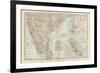 Plate 42. Map of India-Encyclopaedia Britannica-Framed Premium Giclee Print