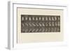 Plate 420. Toilet; Rising from Chair and Putting on Clothing, 1885 (Collotype on Paper)-Eadweard Muybridge-Framed Giclee Print