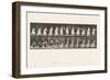 Plate 424. Toilet; Rising from Chair, and Putting on Shawl, 1885 (Collotype on Paper)-Eadweard Muybridge-Framed Giclee Print