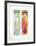 Plate 45 from 'Documents Decoratifs', 1902-Alphonse Mucha-Framed Giclee Print