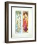 Plate 45 from 'Documents Decoratifs', 1902-Alphonse Mucha-Framed Giclee Print