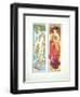 Plate 45 from 'Documents Decoratifs', 1902-Alphonse Mucha-Framed Giclee Print