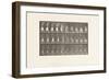 Plate 454. Taking 12-Lb Basket from Head and Placing it on Ground, 1885 (Collotype on Paper)-Eadweard Muybridge-Framed Giclee Print
