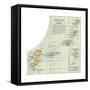 Plate 46. Inset Map of the South Part of Japan-Encyclopaedia Britannica-Framed Stretched Canvas