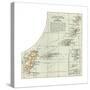 Plate 46. Inset Map of the South Part of Japan-Encyclopaedia Britannica-Stretched Canvas