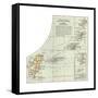 Plate 46. Inset Map of the South Part of Japan-Encyclopaedia Britannica-Framed Stretched Canvas