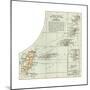 Plate 46. Inset Map of the South Part of Japan-Encyclopaedia Britannica-Mounted Giclee Print