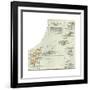 Plate 46. Inset Map of the South Part of Japan-Encyclopaedia Britannica-Framed Giclee Print