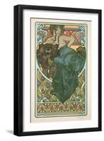 Plate 47 from 'Documents Decoratifs', 1902-Alphonse Mucha-Framed Giclee Print