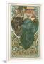 Plate 47 from 'Documents Decoratifs', 1902-Alphonse Mucha-Framed Giclee Print