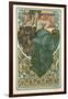 Plate 47 from 'Documents Decoratifs', 1902-Alphonse Mucha-Framed Giclee Print