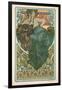 Plate 47 from 'Documents Decoratifs', 1902-Alphonse Mucha-Framed Giclee Print