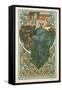 Plate 47 from 'Documents Decoratifs', 1902-Alphonse Mucha-Framed Stretched Canvas