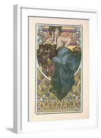 Plate 47 from the Book 'Documents Decoratifs', Published in 1902, 1902-Alphonse Mucha-Framed Giclee Print