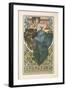 Plate 47 from the Book 'Documents Decoratifs', Published in 1902, 1902-Alphonse Mucha-Framed Giclee Print