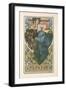 Plate 47 from the Book 'Documents Decoratifs', Published in 1902, 1902-Alphonse Mucha-Framed Giclee Print