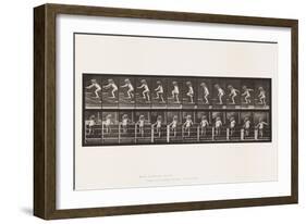 Plate 473. Child, Walking Upstairs, 1885 (Collotype on Paper)-Eadweard Muybridge-Framed Giclee Print