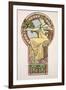 Plate 48 from 'Documents Decoratifs', 1902-Alphonse Mucha-Framed Giclee Print