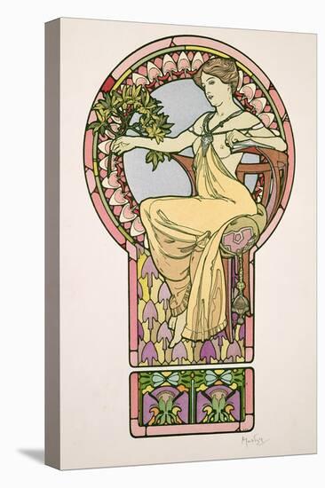 Plate 48 from 'Documents Decoratifs', 1902-Alphonse Mucha-Stretched Canvas