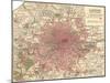 Plate 5. Inset Map of London-Encyclopaedia Britannica-Mounted Art Print