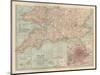 Plate 5. Map of England and Wales-Encyclopaedia Britannica-Mounted Art Print