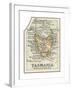 Plate 50. Inset Map of Tasmania. Australia-Encyclopaedia Britannica-Framed Giclee Print