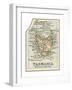 Plate 50. Inset Map of Tasmania. Australia-Encyclopaedia Britannica-Framed Giclee Print