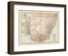 Plate 51. Map of Australia. South-East Part. Victoria-Encyclopaedia Britannica-Framed Art Print