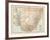 Plate 51. Map of Australia. South-East Part. Victoria-Encyclopaedia Britannica-Framed Art Print