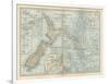 Plate 52. Pacific Ocean Islands Map-Encyclopaedia Britannica-Framed Art Print