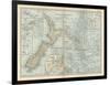 Plate 52. Pacific Ocean Islands Map-Encyclopaedia Britannica-Framed Art Print