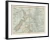 Plate 52. Pacific Ocean Islands Map-Encyclopaedia Britannica-Framed Art Print